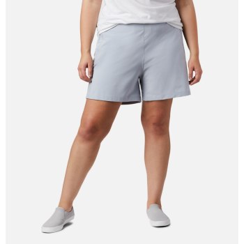 Columbia PFG Tidal II Plus Size, Pantalones Cortos Grises Para Mujer | 192683-JWL